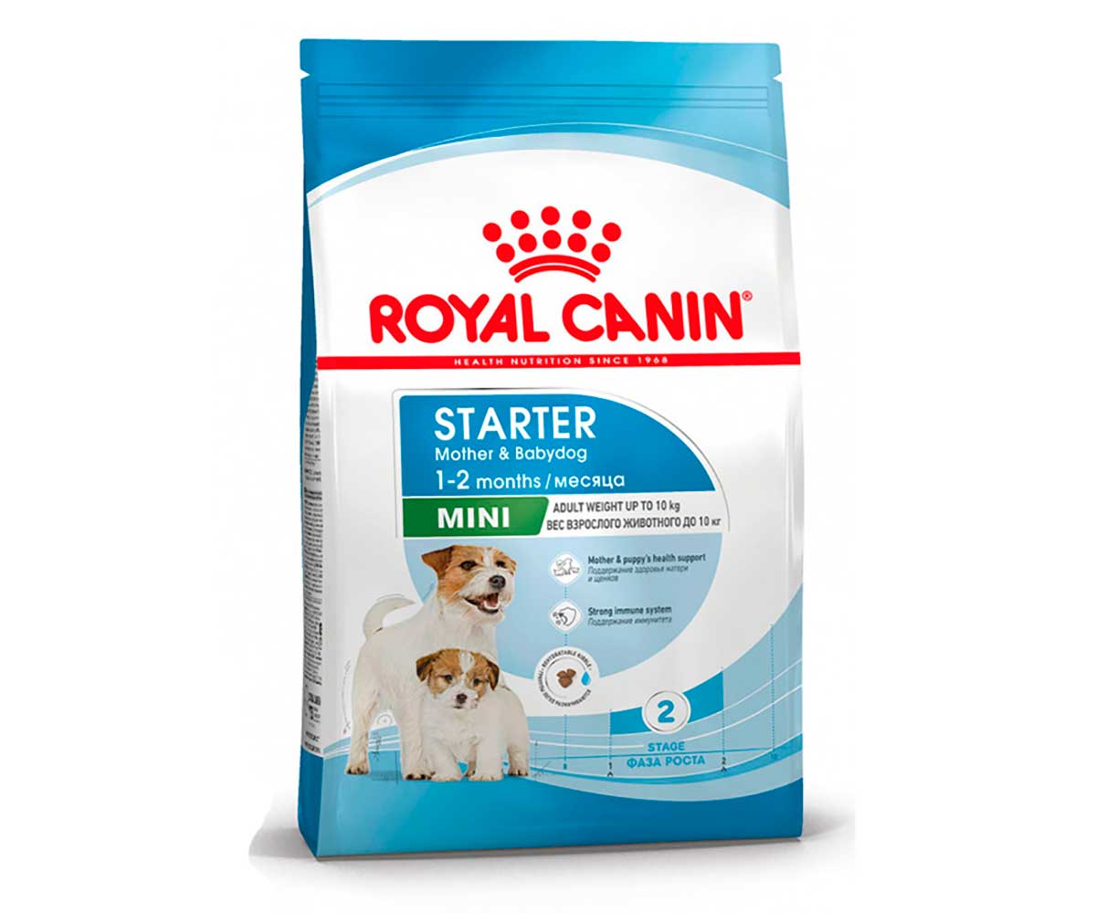 Сухой Корм Royal Canin (Роял Канин) Для Щенков и Беременных Собак Мелких Пород Size Health Nutrition Mini Starter Mother & Babydog 1кг
