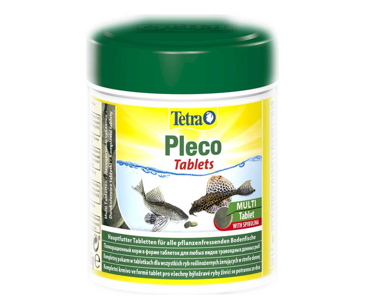 Корм Для Рыб Tetra (Тетра) Pleco Tablets Таблетки Для Донных Рыб и Раков 120таб 199217