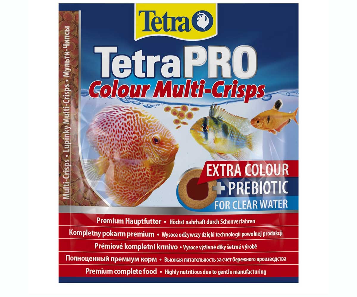 Корм Для Рыб Tetra (Тетра) Pro Colour Чипсы Для Окраса 12г 149366