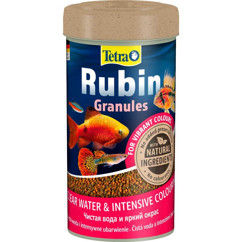 Корм Для Рыб Tetra (Тетра) Rubin Granules Гранулы Для Окраса Рыб 250мл 139800