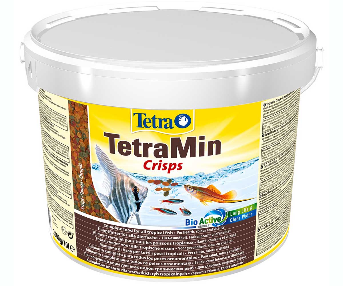 Корм Для Рыб Tetra (Тетра) Min Crisps Чипсы Для Всех Видов Рыб 10л 139497