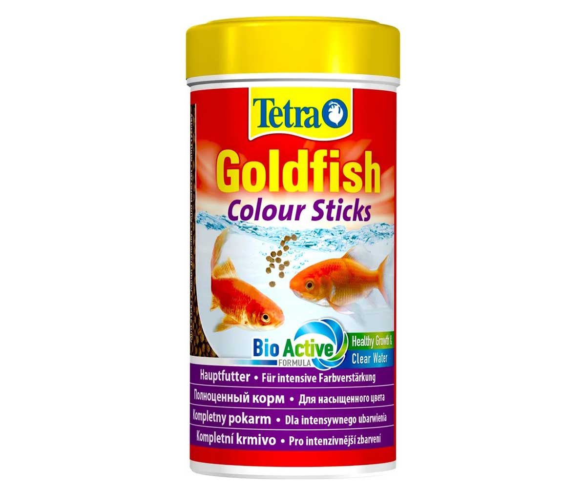 Корм Для Рыб Tetra (Тетра) Goldfish Colour Sticks Палочки Для Золотых Рыб Для Окраса 250мл 199071