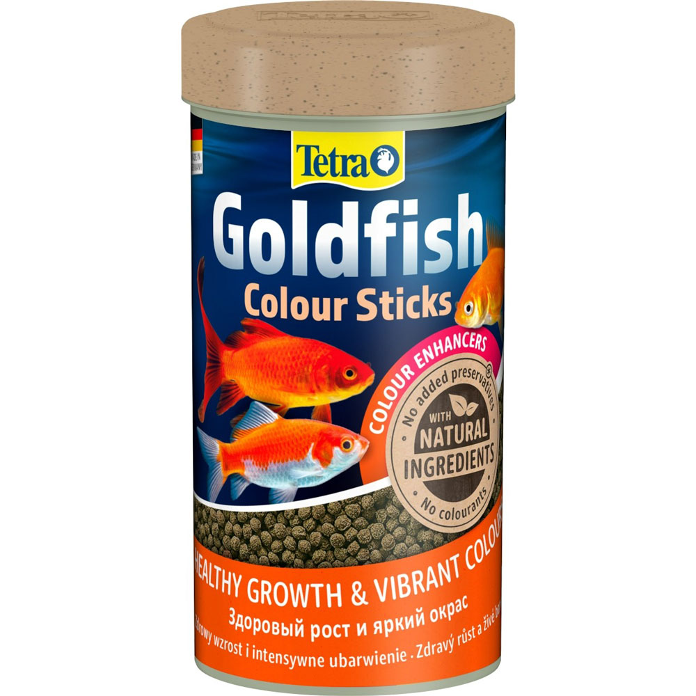 Корм Для Рыб Tetra (Тетра) Goldfish Colour Sticks Палочки Для Золотых Рыб Для Окраса 250мл 199071