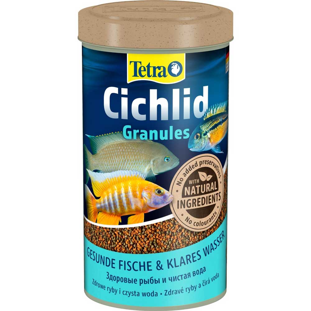 Корм Для Рыб Tetra (Тетра) Cichlid Granules Гранулы Для Цихлид 500мл 146594