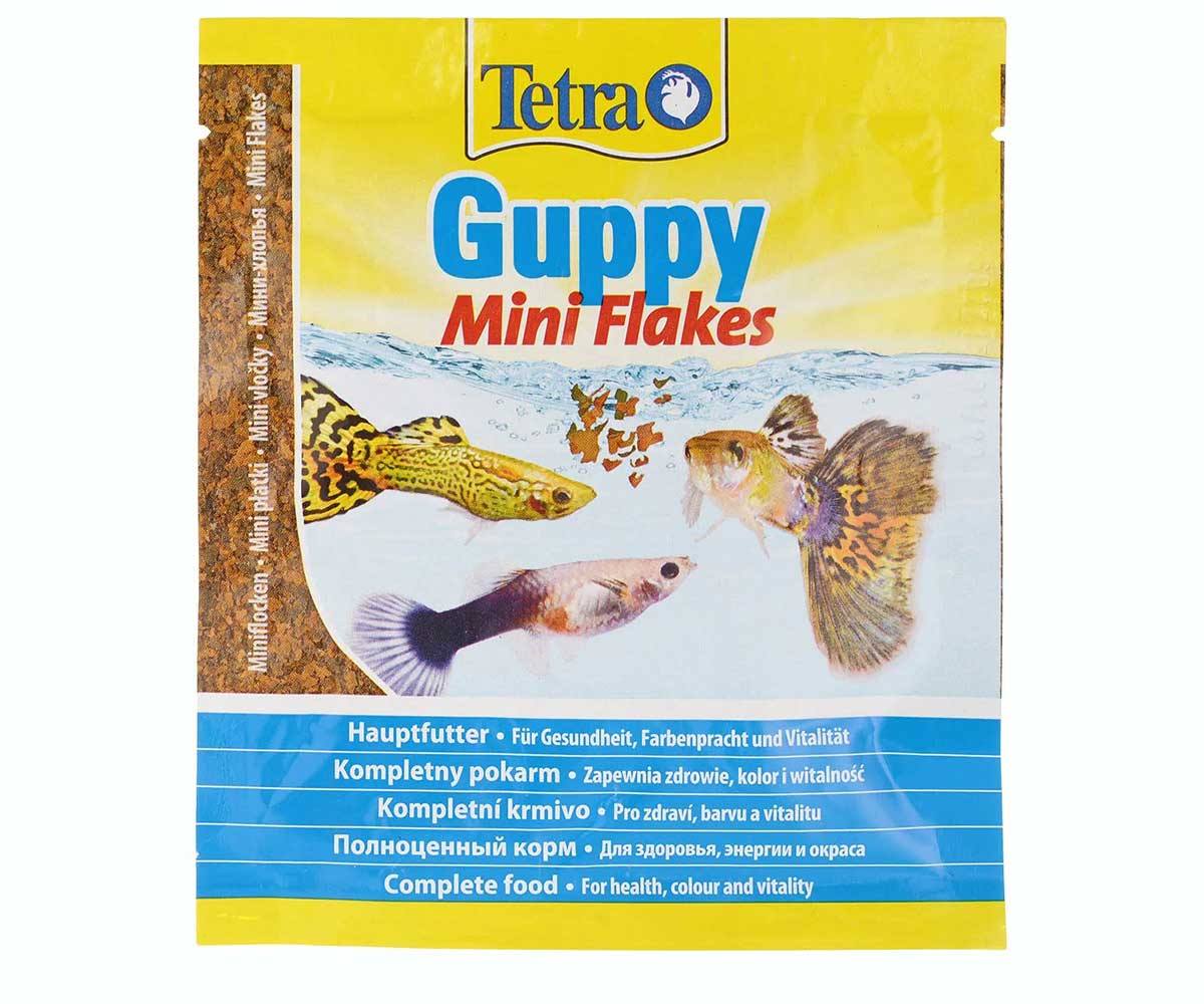 Корм Для Рыб Tetra (Тетра) Guppy Flakes Хлопья Для Гуппи 12г 193741