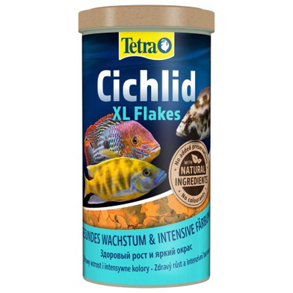 Корм Для Рыб Tetra (Тетра) Cichlid XL Flakes Хлопья Для Цихлид 1л 204294