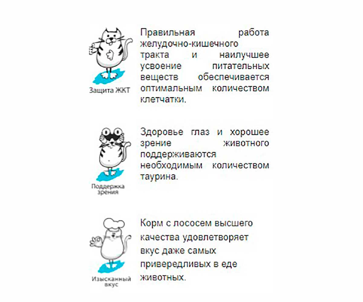 Сухой Корм Наша Марка (НМ) Для Привередливых Кошек Лосось и Рис 400г