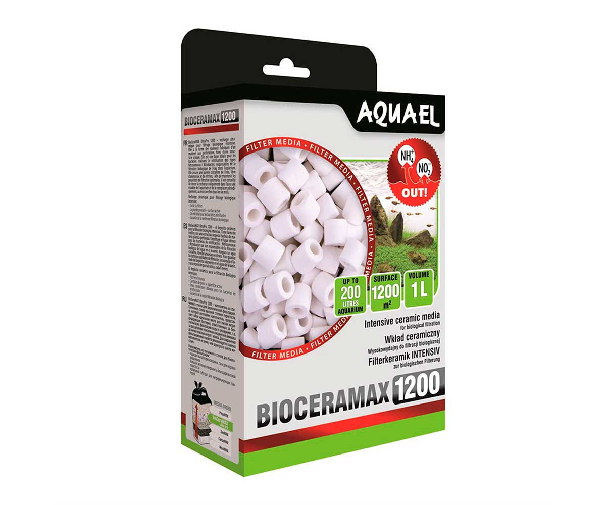 Наполнитель Для Фильтра Aquael (Акваэль) Bioceramax UltraPro 1200 1000мл Керамический