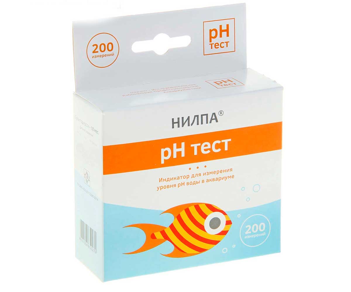 Тест Для Измерения Уровня Кислотности Воды Нилпа pH Для Аквариума НеваТропик 200шт