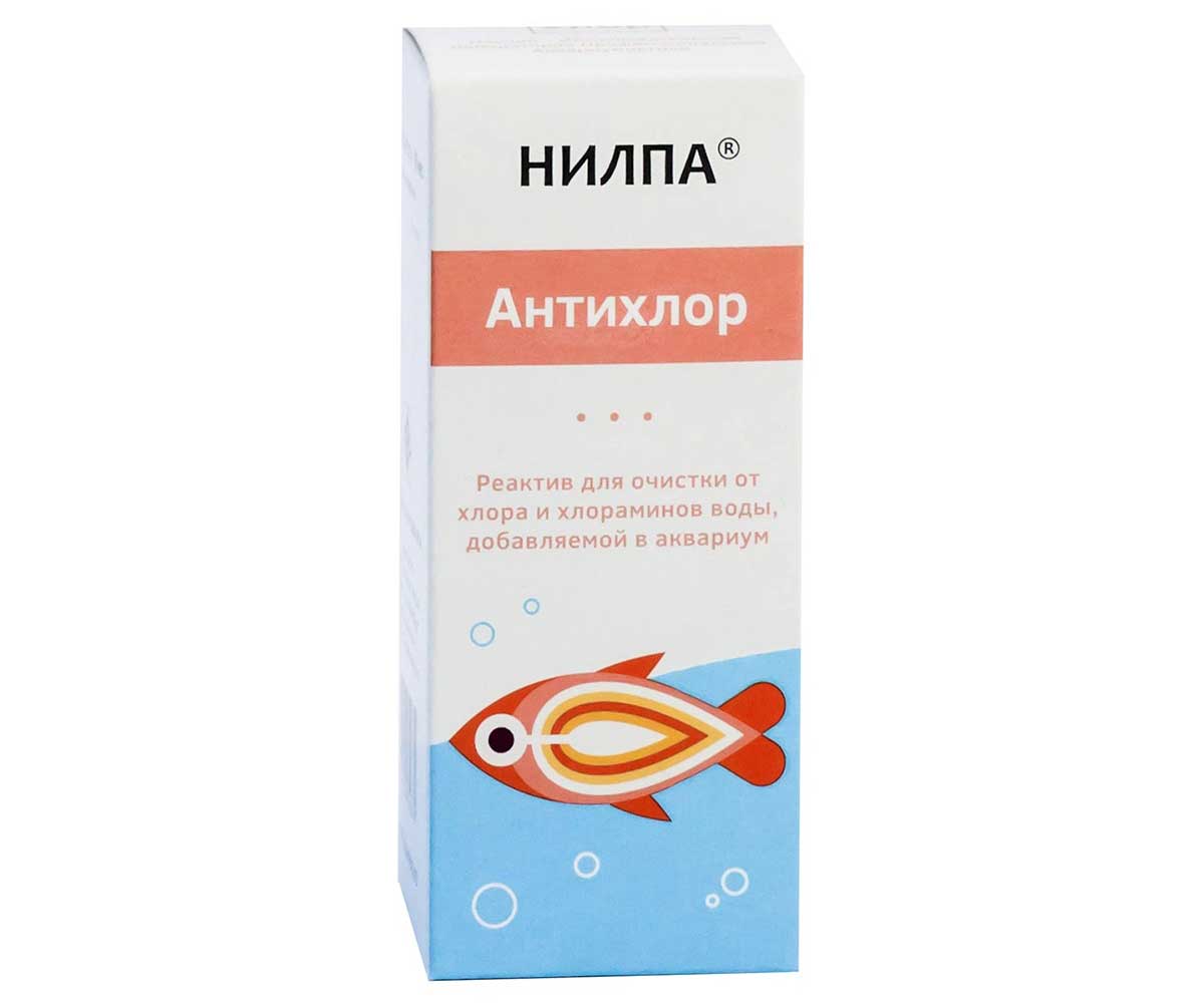 Препарат Для Аквариумной Воды От Хлора Реактив Антихлор НИЛПА НеваТропик