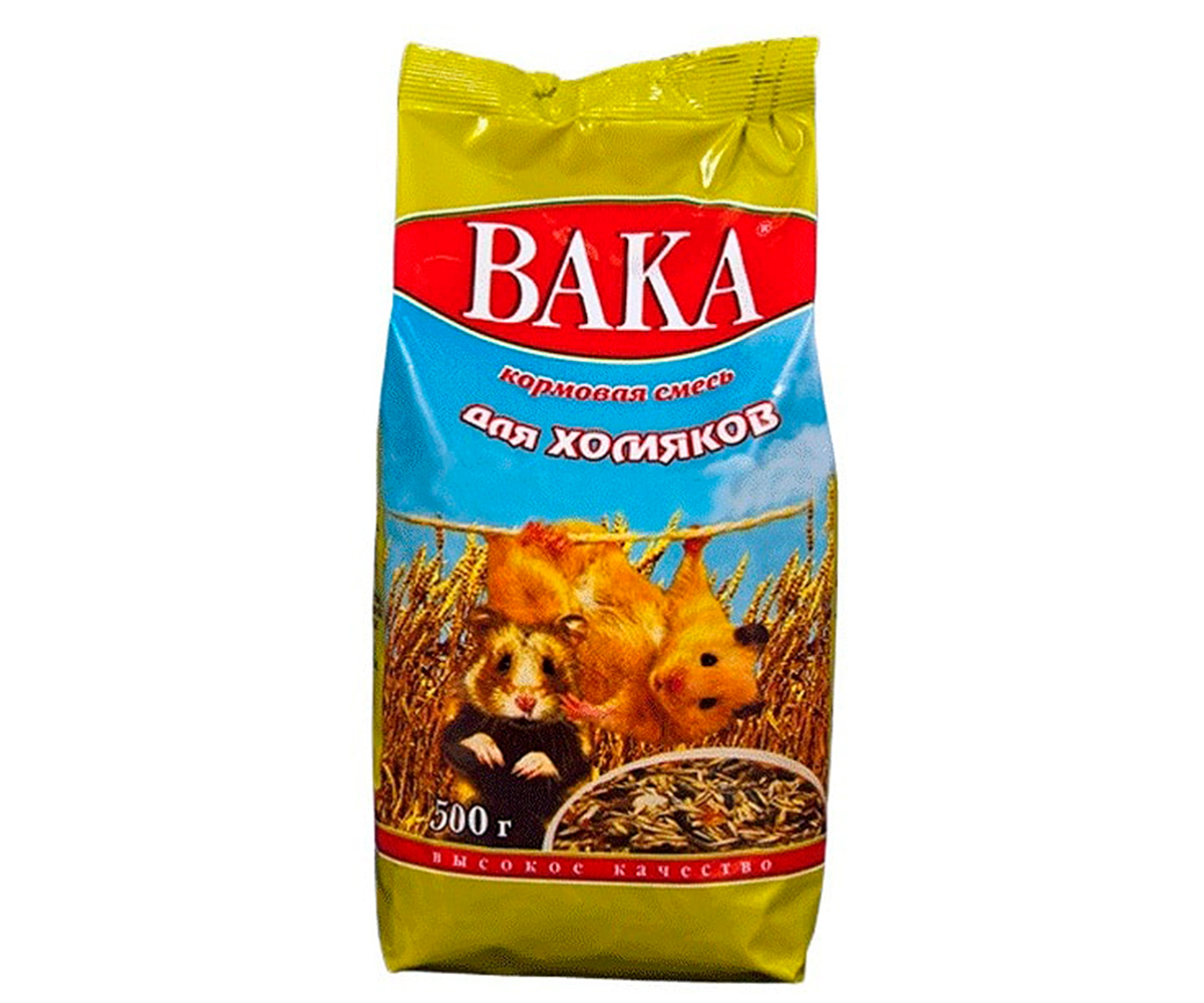 Корм Для Хомяков Вака Высокое Качество 500г