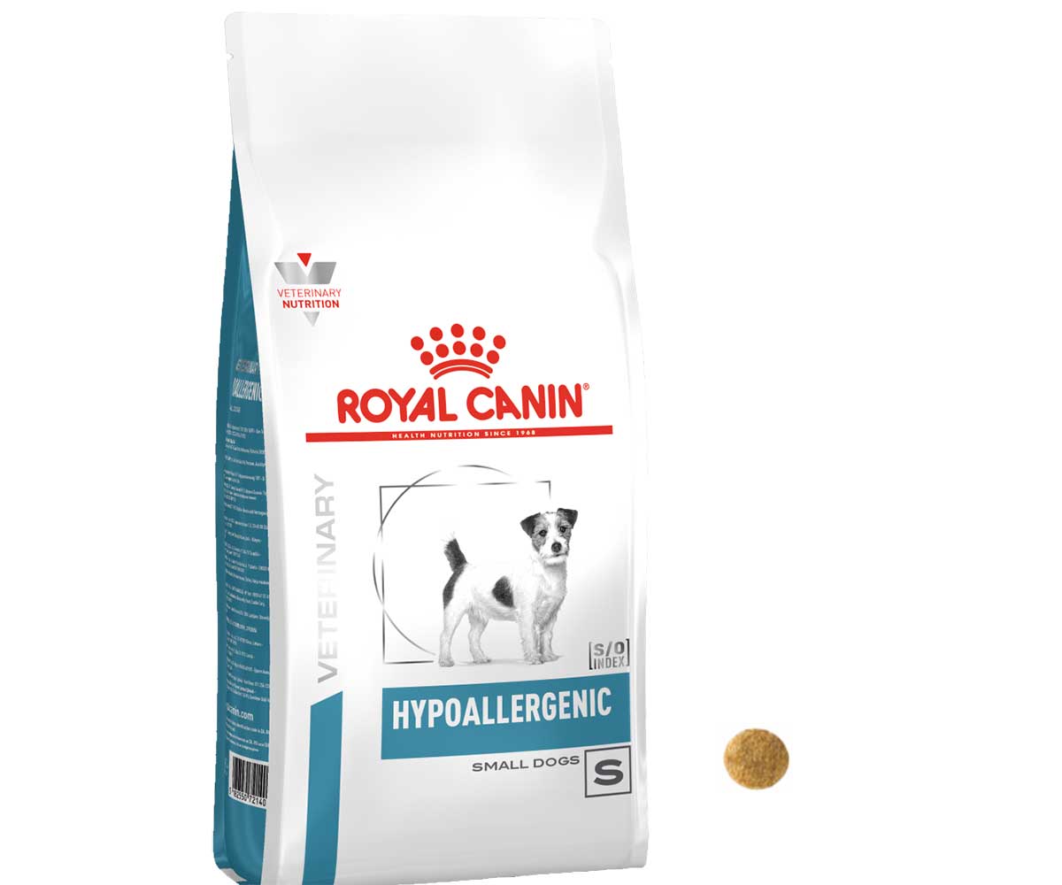 Лечебный Сухой Корм Royal Canin (Роял Канин) Veterinary Diet Canine Hypoallergenic HSD24 Small Dog Для Собак Мелких Пород При Пищевой Непереносимостью 1кг
