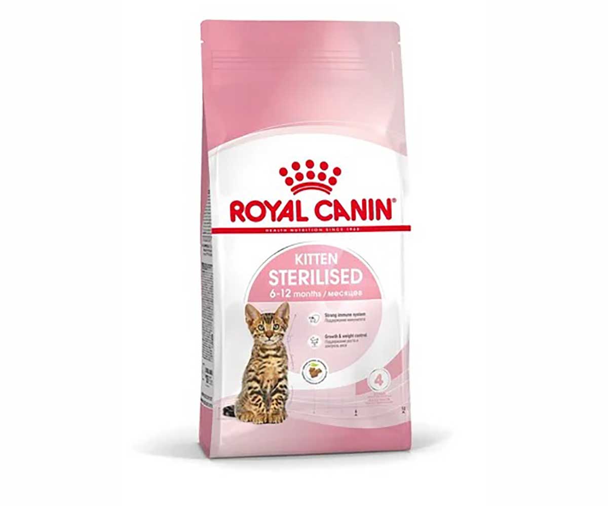 Сухой Корм Royal Canin (Роял Канин) Для Стерилизованных Котят Feline Health Nutrition Kitten Sterilised 400г