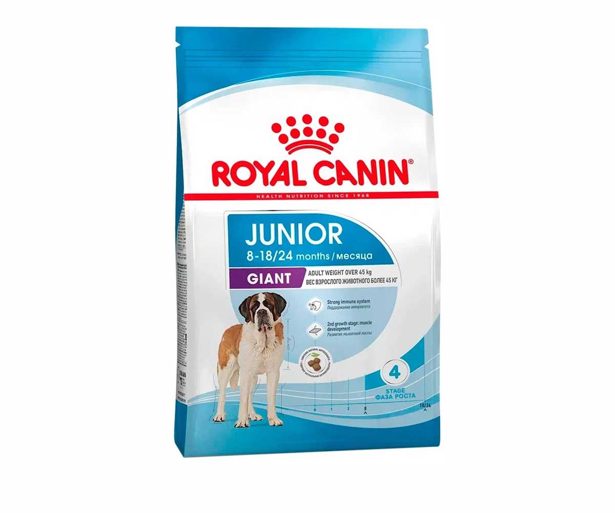 Сухой Корм Royal Canin (Роял Канин) Для Щенков Гигантских Пород Size Health Nutrition GIANT Junior 15кг