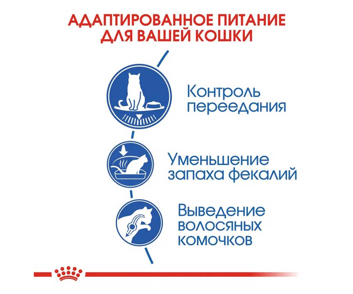 Сухой Корм Royal Canin (Роял Канин) Для Домашних Кошек Контроль Веса Feline Health Nutrition Indoor Appetite Control 400г