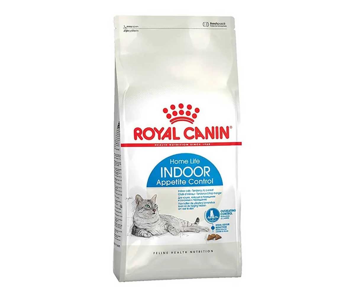 Сухой Корм Royal Canin (Роял Канин) Для Домашних Кошек Контроль Веса Feline Health Nutrition Indoor Appetite Control 400г
