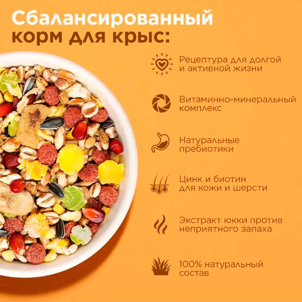 Сухой Корм Little One (Литтл Ван) Для Крыс 900г