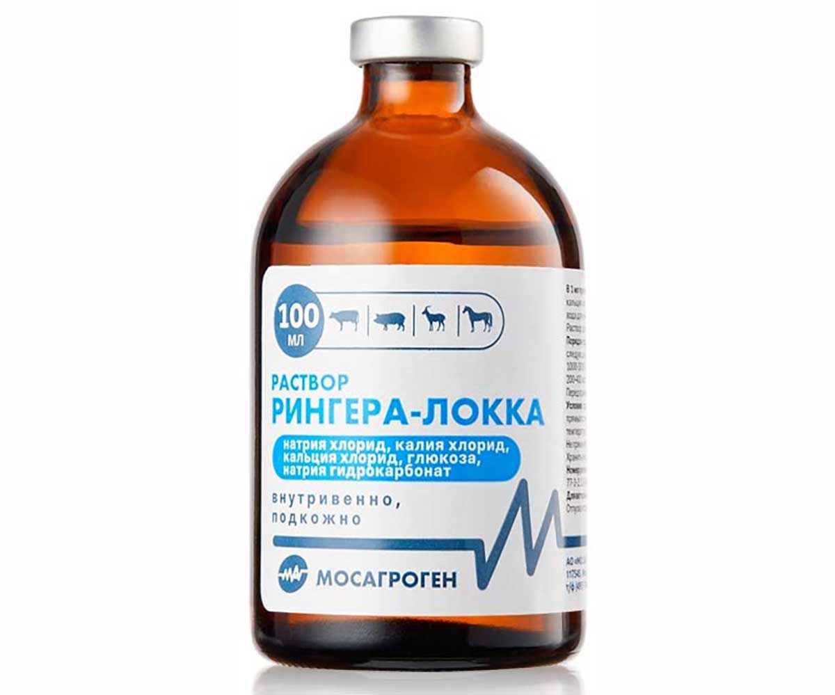 Рингер-Локка  Раствор Для Инъекций МосАгроГен 100мл