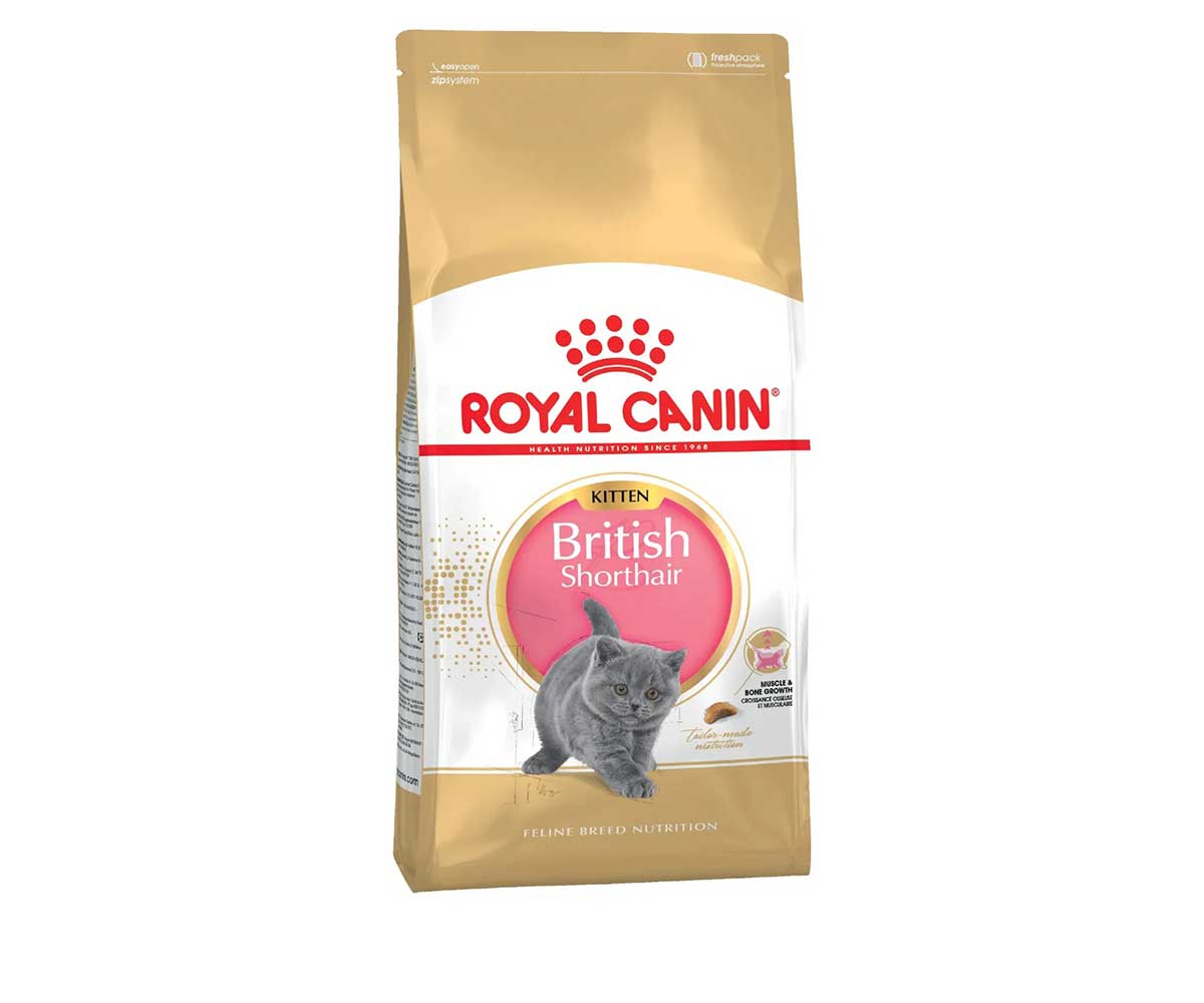 Сухой Корм Royal Canin (Роял Канин) Для Котят Породы Британская Короткошерстная-34 Feline Breed Nutrition Kitten British Shorthair 34 2кг