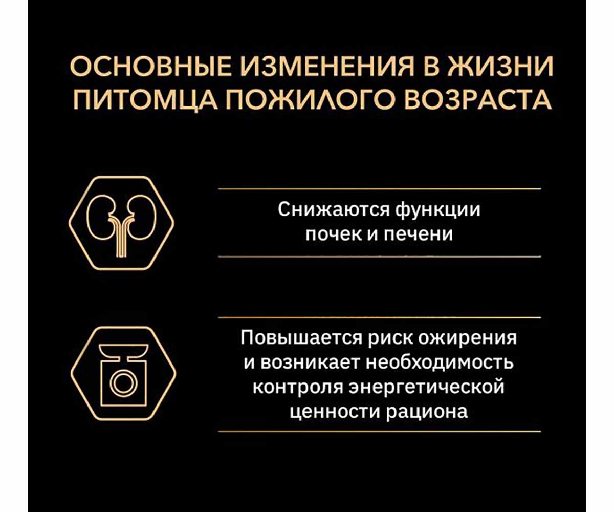 Сухой Корм Pro Plan (ПроПлан) Для Стерилизованных Пожилых Кошек Старше 7 Лет Индейка Sterilised 7+ 1,5кг