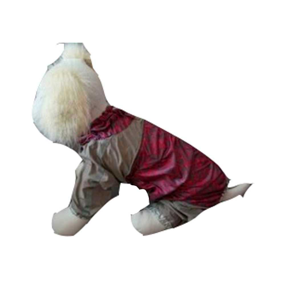 Дождевик Для Собак Мелких Пород Размеров Pet Fashion (Пэт Фэшн) Ля Мур Дымчатый 10 Девочка
