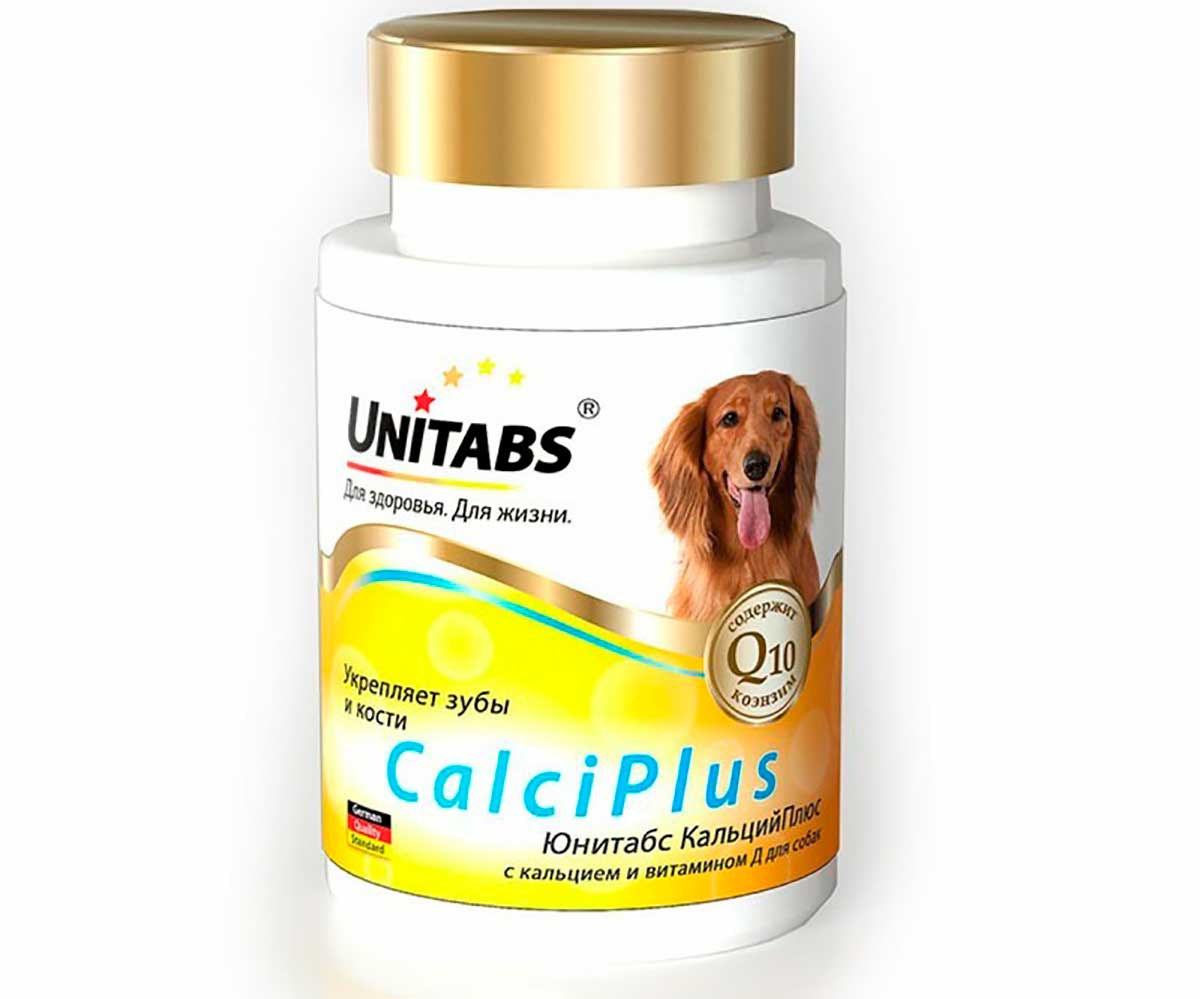 Витамины Для Собак Юнитабс Unitabs CalciPlus Q10 100таб U204