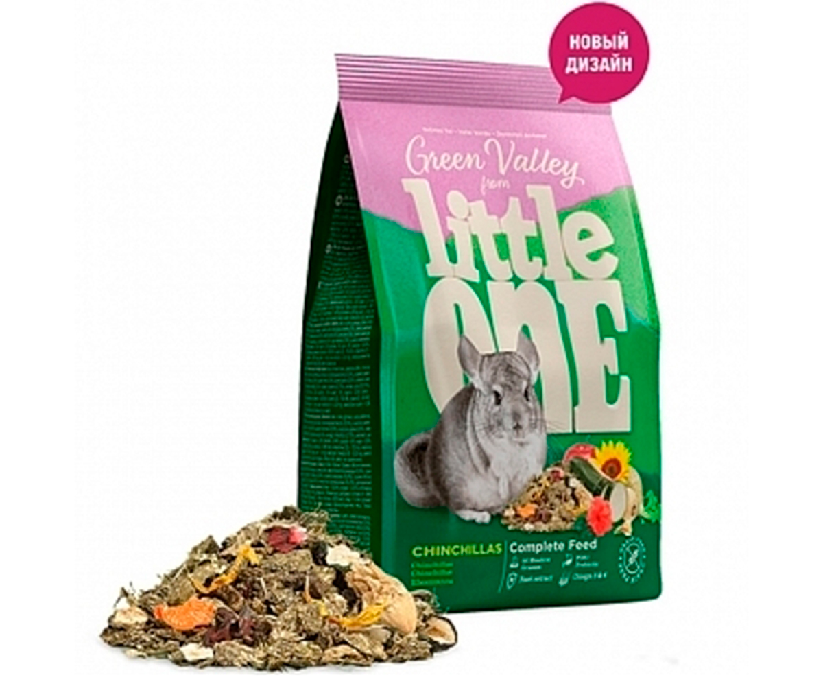 Корм Для Шиншилл Little One (Литтл Ван) Зеленая Долина Green Valley Food for Chinchillas 750г (1*4)