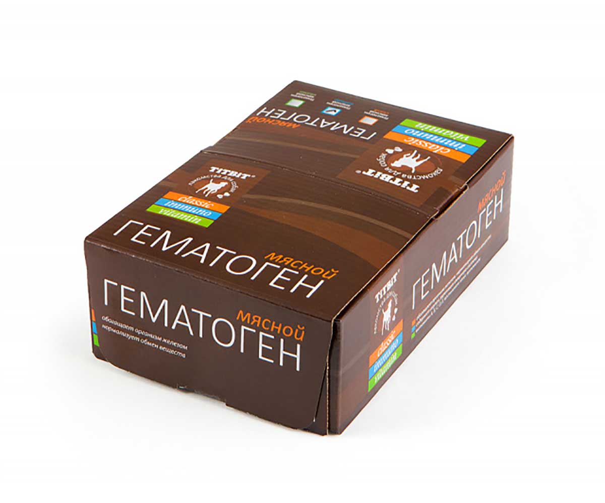 Лакомство Для Собак TiTBiT (Титбит) Гематоген Мясной Immuno 35г