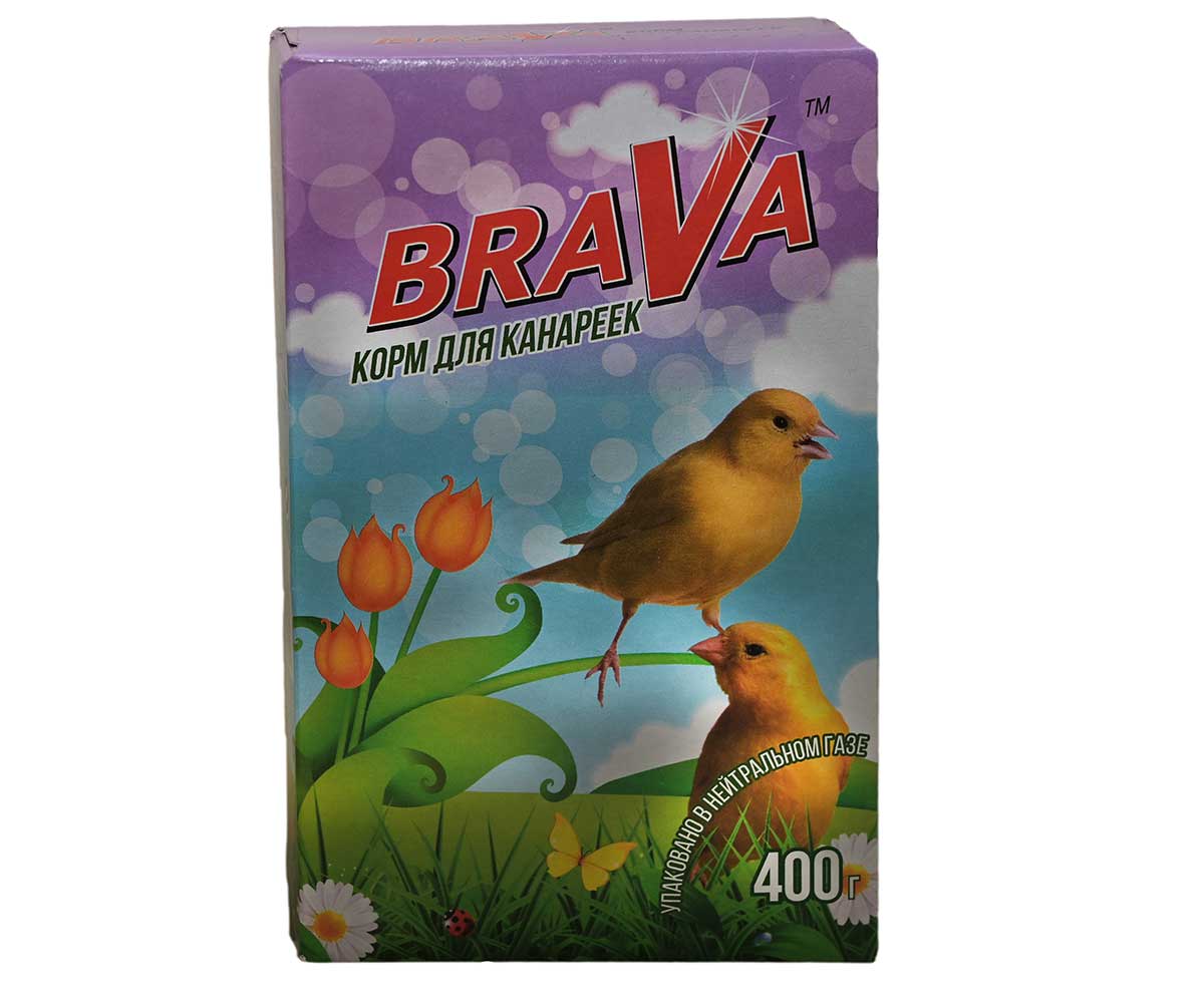 Корм Для Канареек BRAVA (Брава) 400г (1*14)