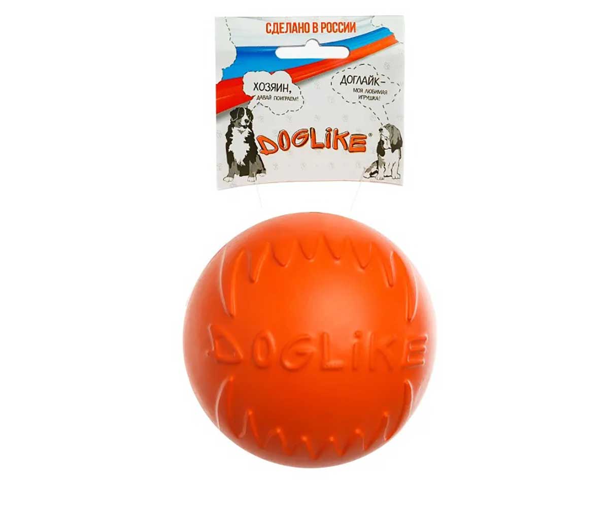 Игрушка Для Собак Doglike (Доглайк) Мяч Большой Оранжевый 10см