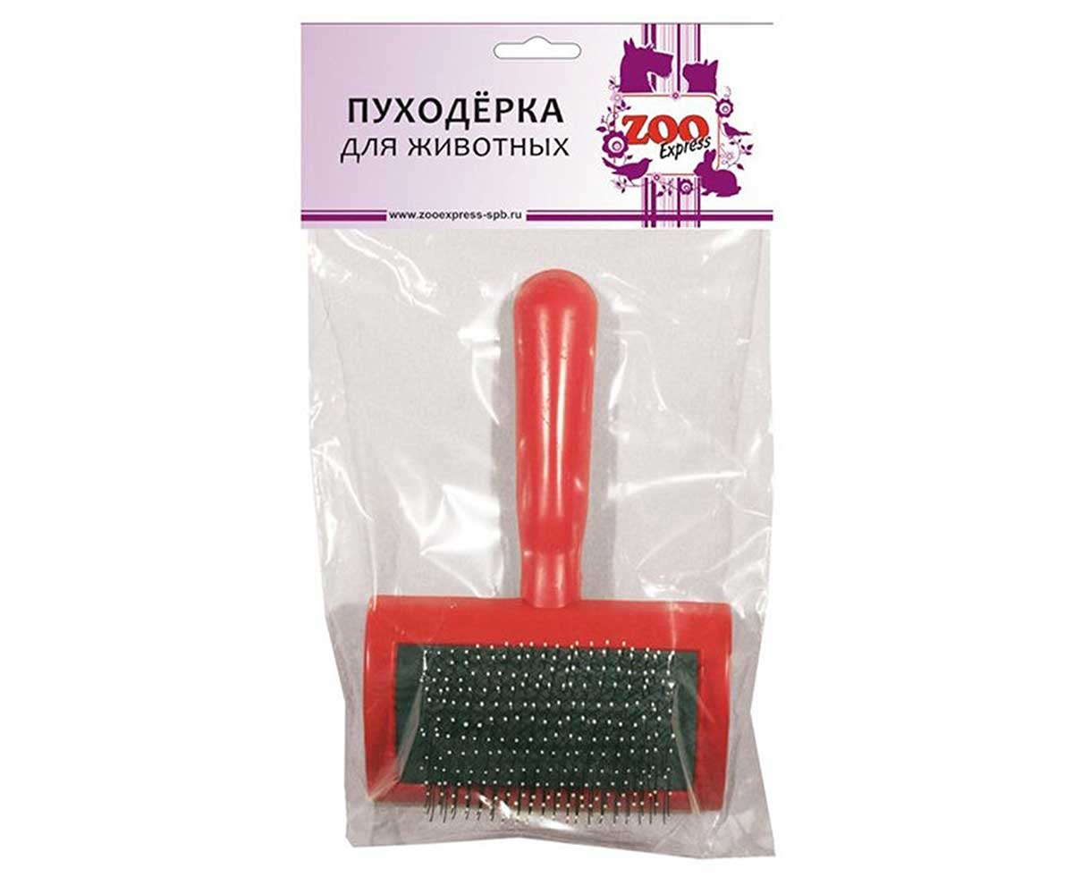 Пуходерка Для Собак и Кошек Большая с Каплей Пластик ZooExpress 23052