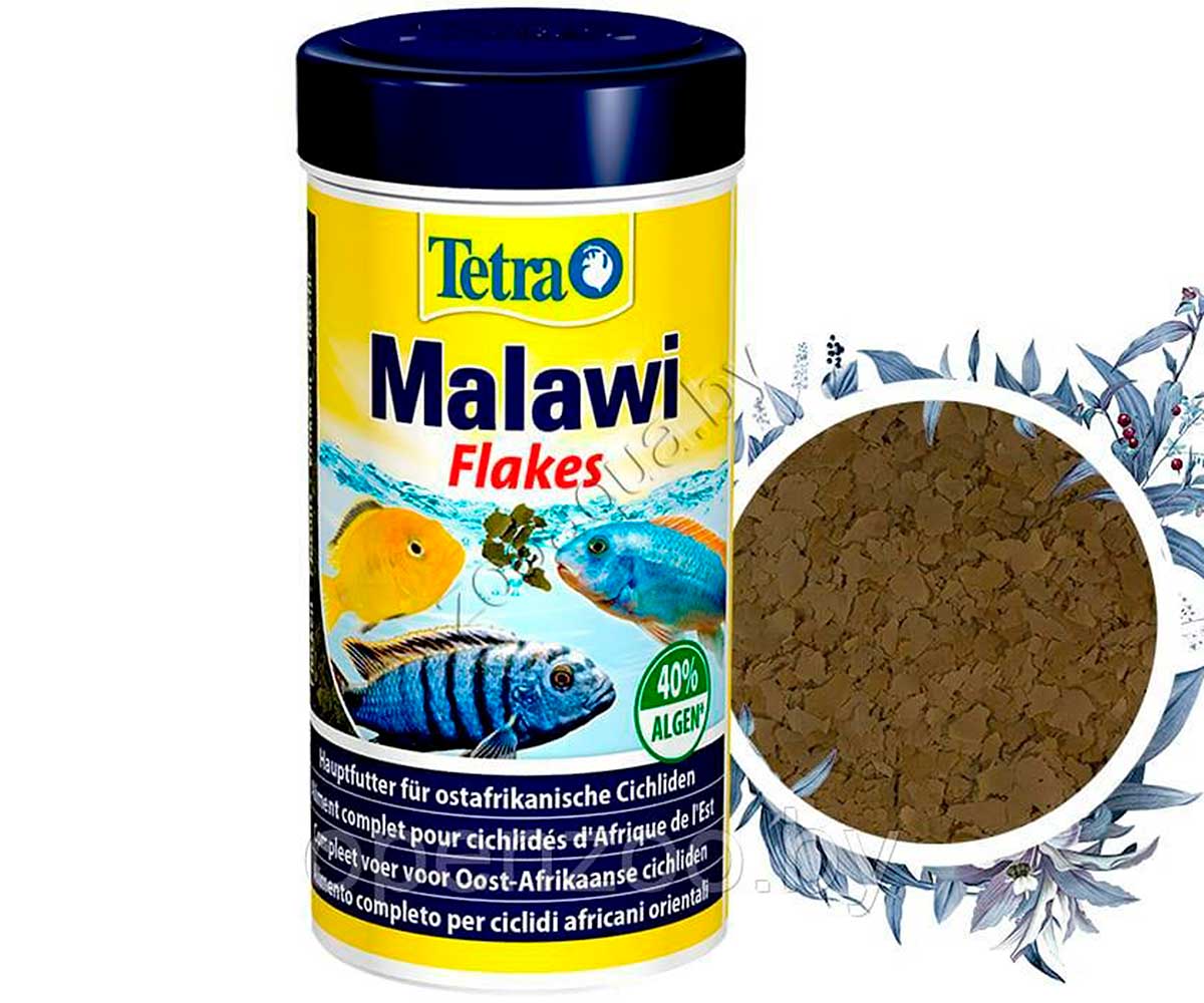 Корм Для Рыб Tetra (Тетра) Malawi Flakes Хлопья Для Цихлид 250мл 244146