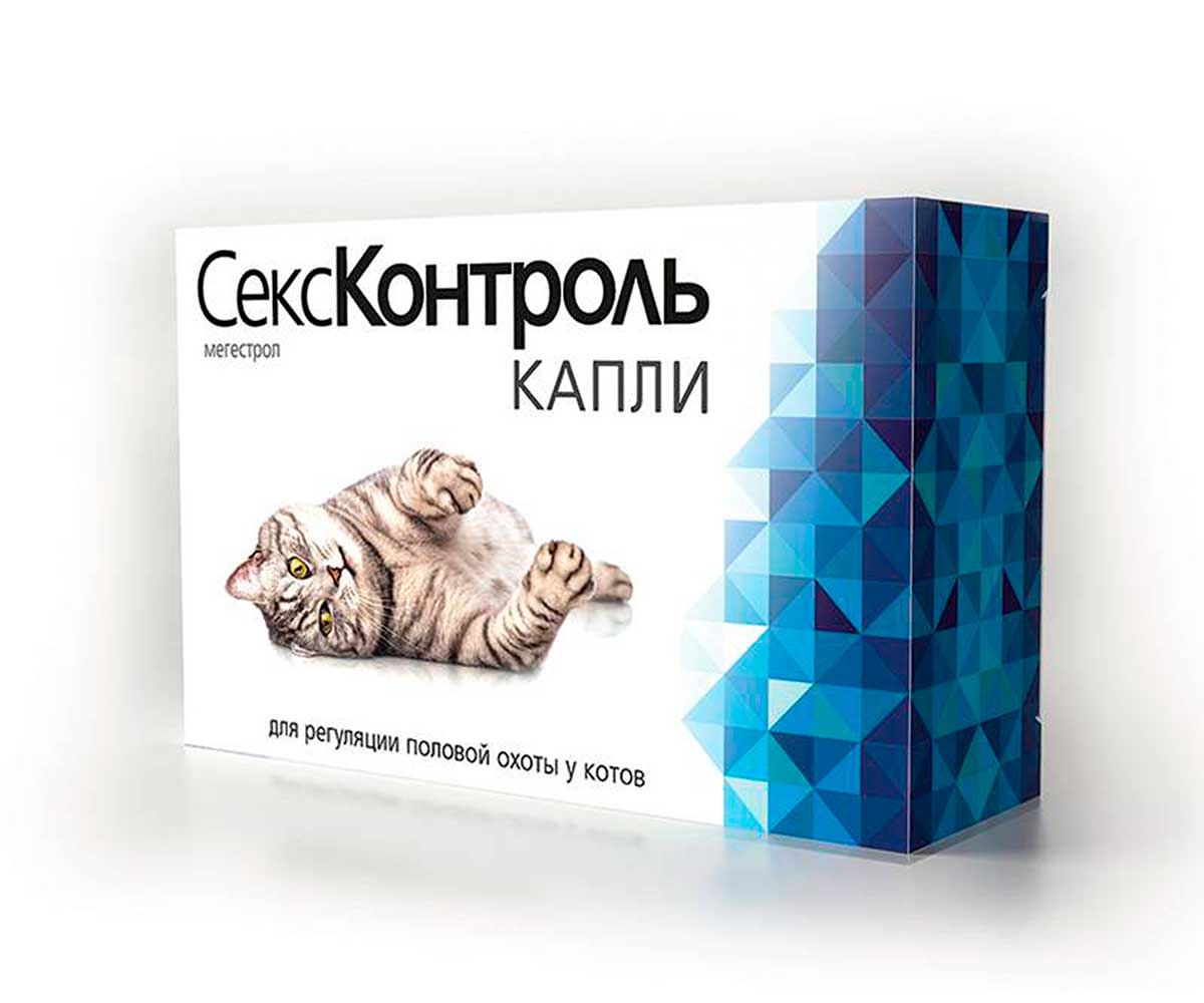 Rolf Club (Рольф Клаб) СексКонтроль Спот-Он Капли Для Котов Для Регуляции Половой Охоты 3мл R110
