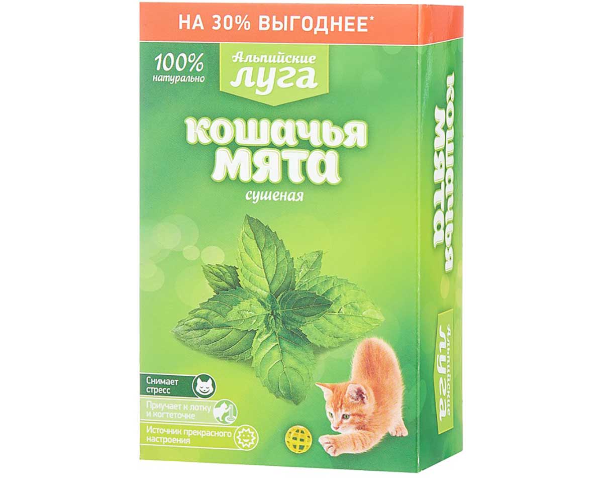 Альпийские Луга Кошачья Мята Сушеная А206