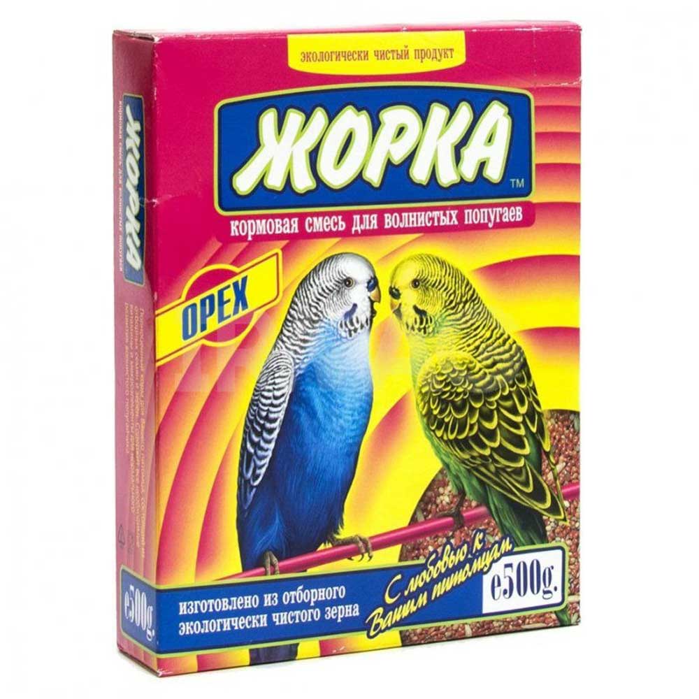 Корм Жорка Для Волнистых Попугаев Орех 500г (1*18)