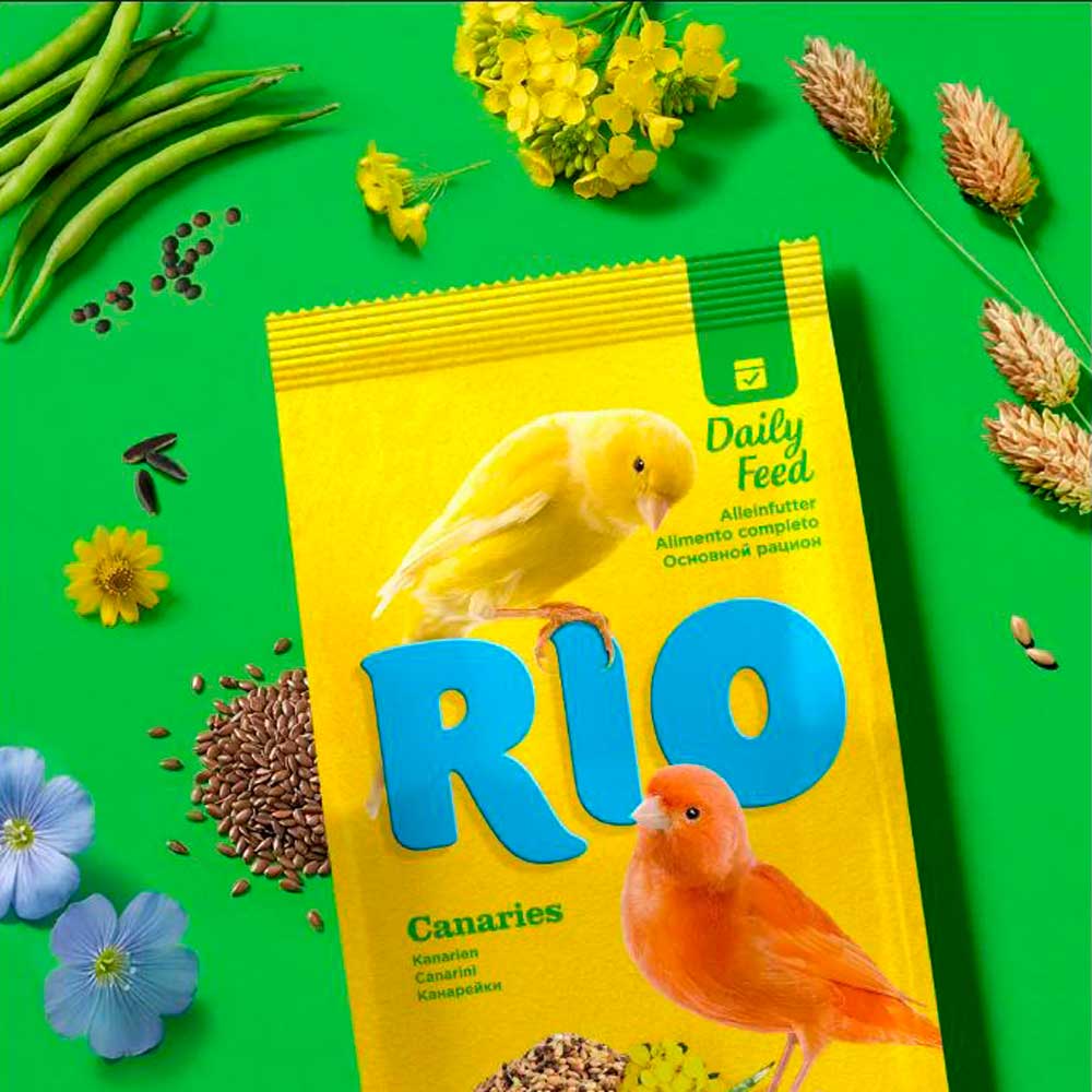Сухой Корм Rio (Рио) Canaries Daily Ration Для Канареек 1кг