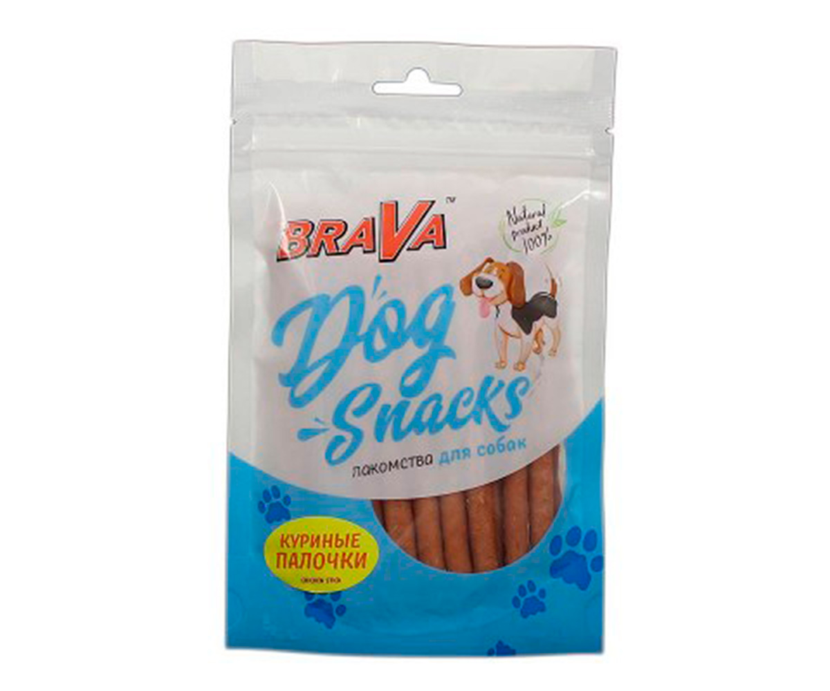 Лакомство Для Собак Brava (Брава) Куриные Палочки 90г /50/