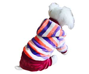 Комбинезон Для Собак Мелких Пород Пастила XL Плюш Слива Pet Fashion (Пет Фешн) Универсал
