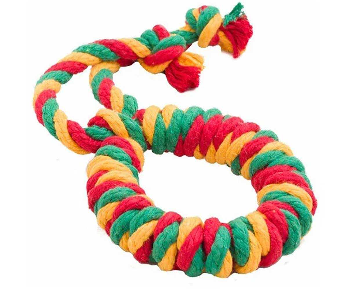 Игрушка Для Собак Крупных Пород Doglike (Доглайк) Кольцо Канатное Большое Dental Knot D-2359