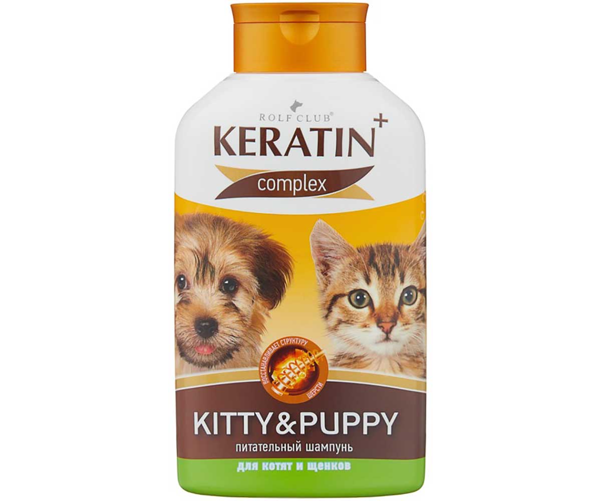Keratin+ Complex Kitty Puppy Шампунь Для Котят и Щенков  400мл R506