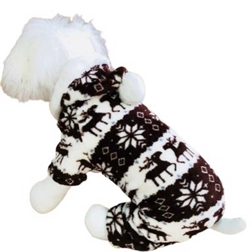 Комбинезон Для Собак Карликовых и Мелких Пород Алтай S Плюш Шоколад Pet Fashion (Пет Фешн) Универсал