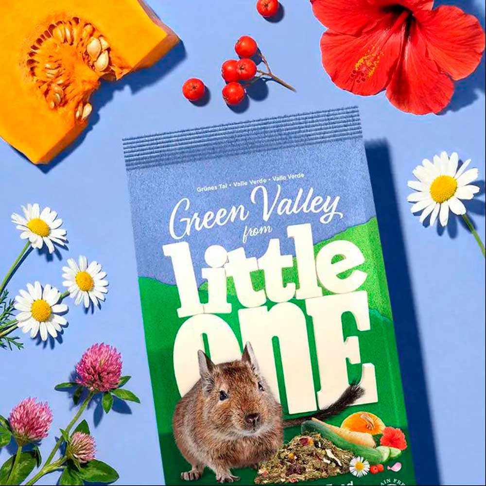 Сухой Корм Little One (Литтл Ван) Зеленая Долина Для Дегу Беззерновой 750г