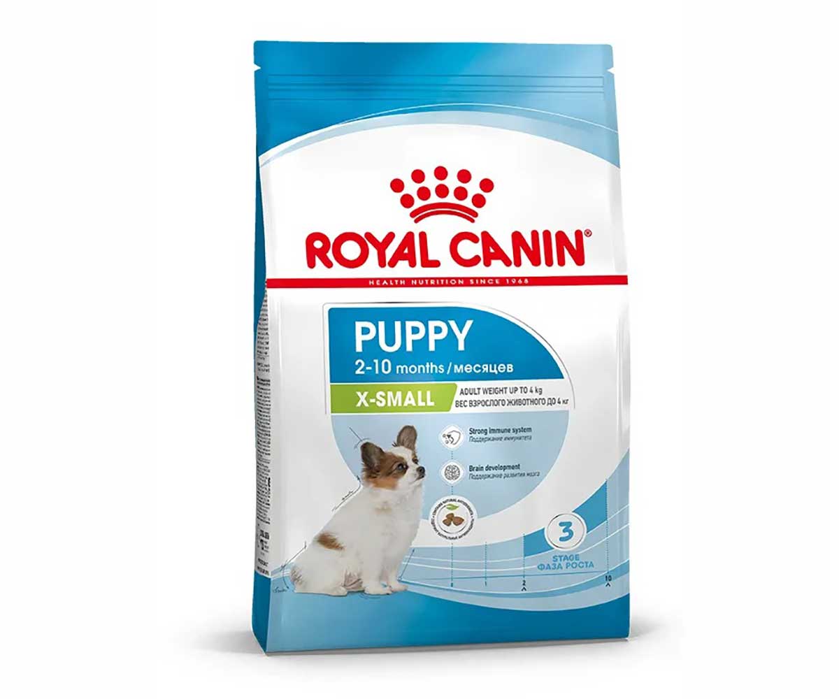 Сухой Корм Royal Canin (Роял Канин) Для Щенков Миниатюрных Пород Size Health Nutrition X-small Puppy 1,5кг