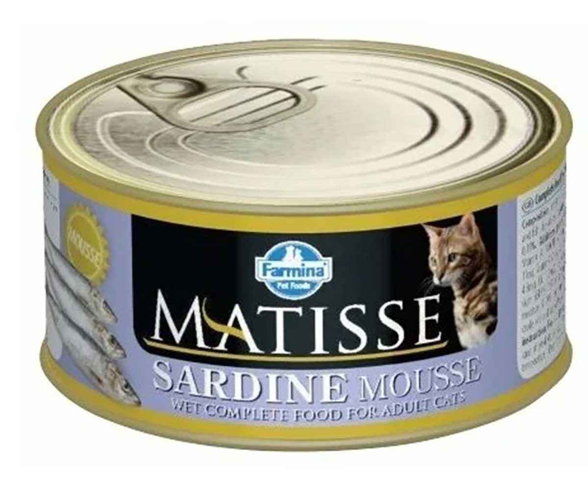 Консервы Для Кошек Matisse (Матисс) Сардина Мусс Sardine Mousse 85г