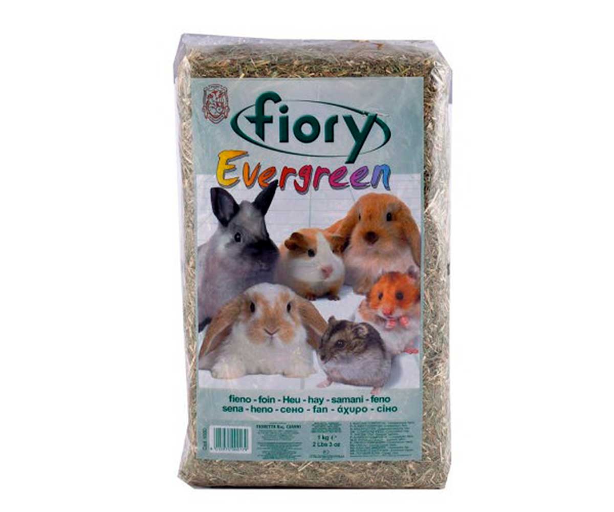 Сено Для Грызунов Fiory (Фиори) Evergreen 1кг-30л