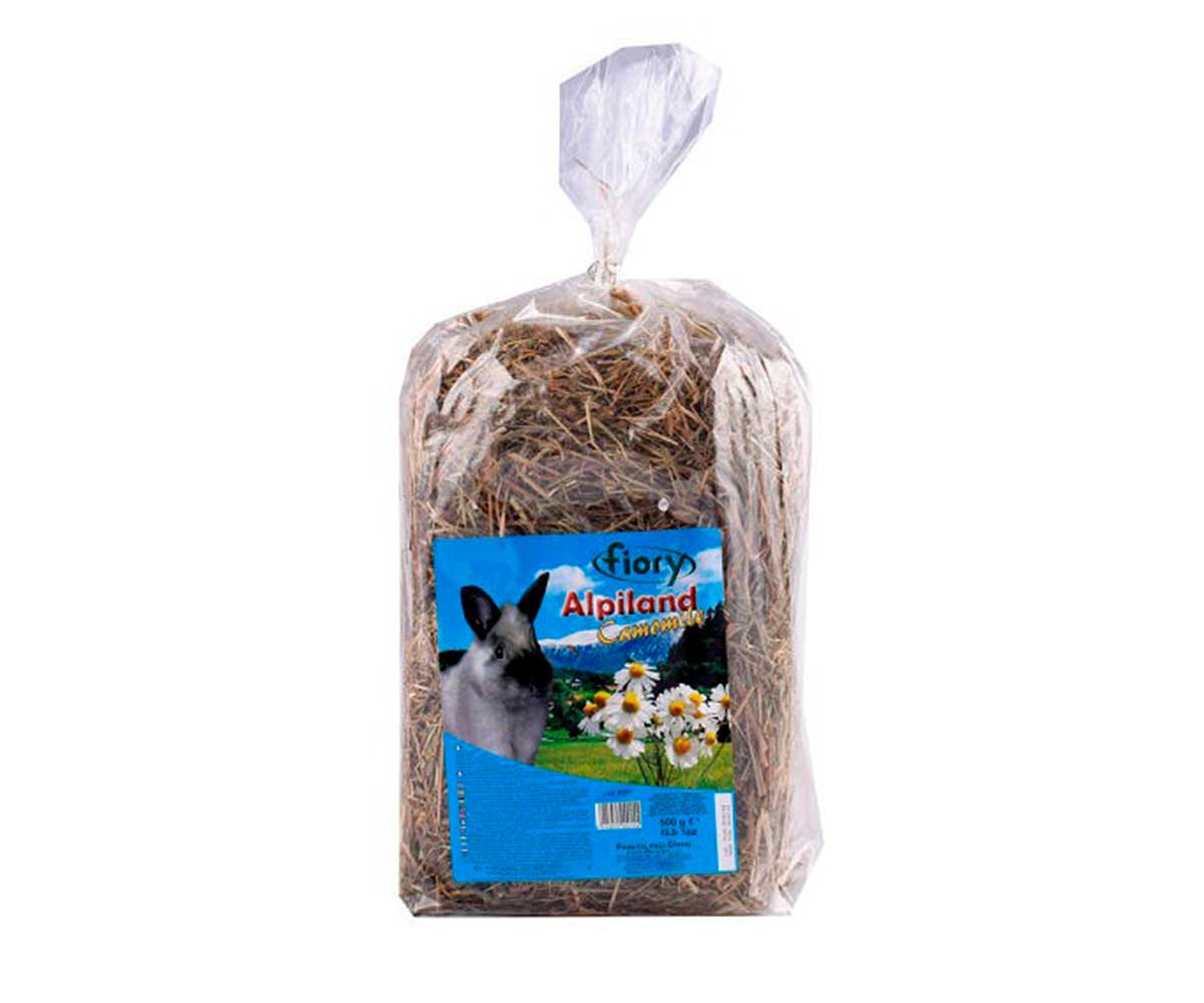 Сено Для Грызунов Fiory (Фиори) Alpiland Camomile с Ромашкой 500г
