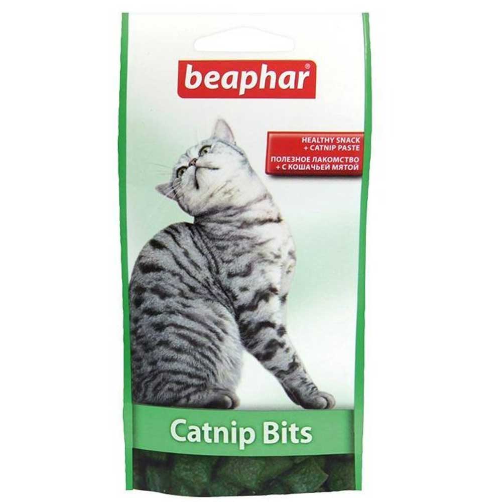 Beaphar (Беафар) Catnip Bits Подушечки Для Кошек Катнип Битс с Кошачьей Мятой 35г 12623