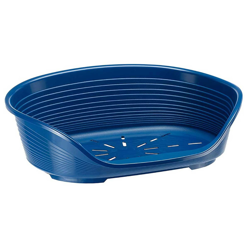 Лежак Для Кошек и Собак Мелких Пород Ferplast (Ферпласт) 70,5*52*23см Siesta Deluxe 6 Синий 70206914