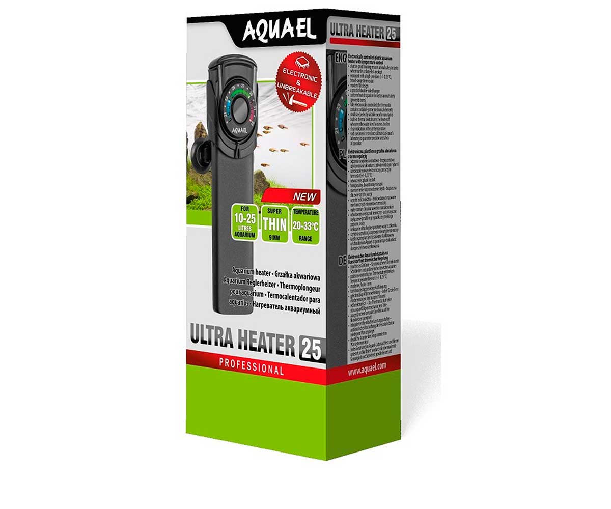 Нагреватель Для Аквариума Aquael (Акваэль) Ultra Heater 25Вт 10-25л 115511
