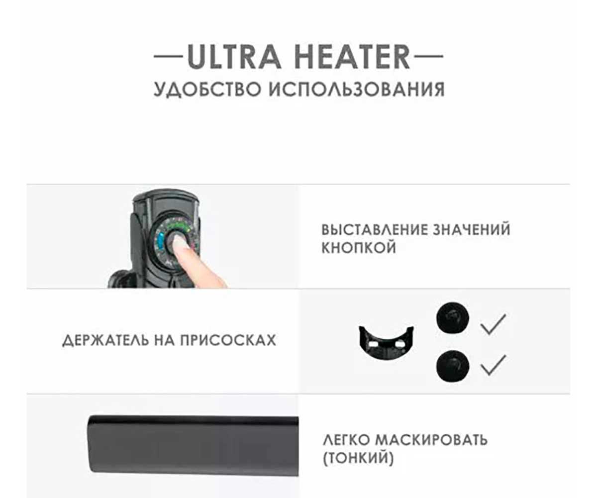 Нагреватель Для Аквариума Aquael (Акваэль) Ultra Heater 25Вт 10-25л 115511